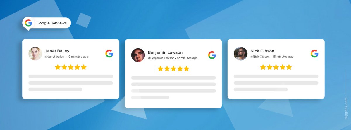 google reviews widget